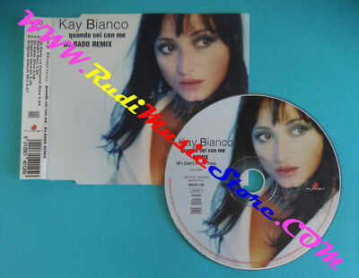 CD Singolo Kay Bianco Quando Sei Con Me(If I Can't Have You) 2000(S6*) no mc dvd