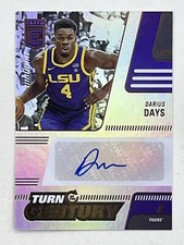 Darius Days 2022-23 Panini Chronicles Draft Picks Donruss Elite Auto #TTC-DDA