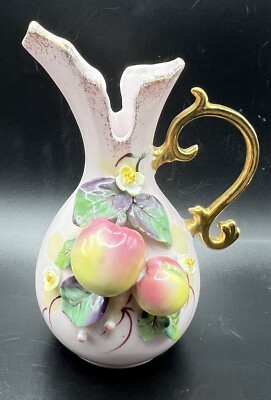 L Amour China An Enterprise Exclusive Hand painted Pitcher Vase