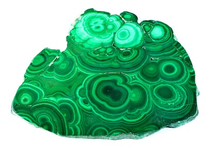 1475 CT NATURAL FLOWER PLUME MALACHITE POLISH SLAB TILE UNTREATED GEMSTONE MJ-09