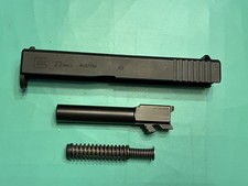 USED OEM GLOCK 23 GEN 4 COMPLETE SLIDE BARREL GUIDE ROD BLACK FINISH .40 CAL