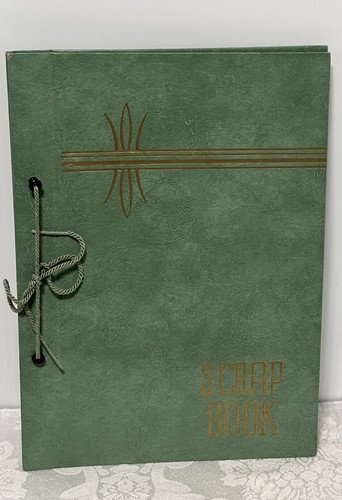 Vintage Scrapbook Album • Never Used • Green - Picture 1 of 5