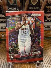 BRITTNEY GRINER 2025 Panini Prizm WNBA Red Pulsar /299 SP