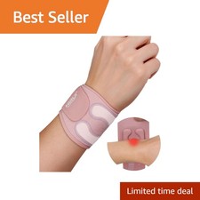 HiRui Pink Wrist Brace Support 2 Pack