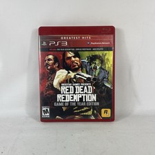 Red Dead Redemption GOTY PS3 Greatest Hits Complete CIB Map Manual Rockstar