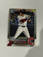 Nolan Schubart 1st Bowman Chrome Mojo Refractor #BDC-192 Guardians