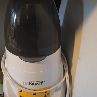 Dr. Brown's Electric Baby Bottle Warmer Warming Unit, Adjustable Settings, White