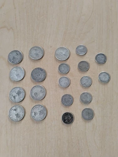 $3.25 Face Value Canadian Quarters and Dimes Unsearched 80% Silver Coins
