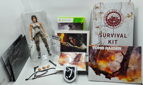 Tomb Raider - Collector's Edition (Microsoft Xbox 360, 2013) Complete with game