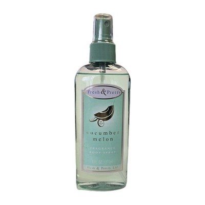 Cucumber Melon 6 fl (177 mL) Fresh & Pretty Fragrance Made in USA Rare