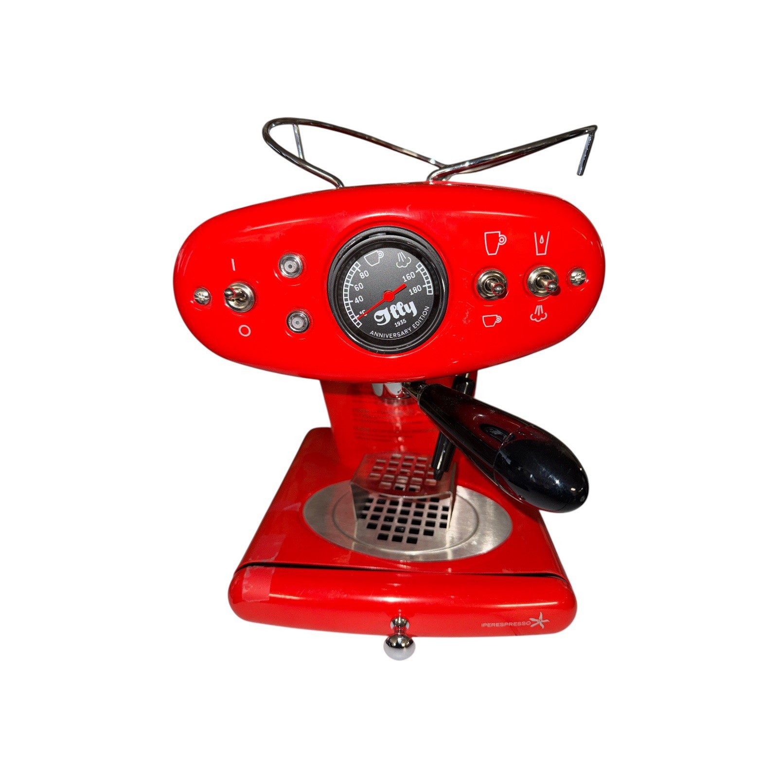illy X1 Anniversary Machine Iperespresso Exp Maker-RED -Made of Stainless Steel