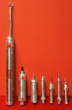 Qty 7 NOS Bimba Pneumatic Cylinders See List