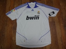 Real Madrid 2007/2008 Commemorative XL Replica Soccer Jersey New