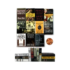 1:6 Scale VAMPIRE CHRONICLES BOOKS 11 Pc Prop Books Miniature Playscale Books