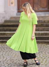 MAGNA - lagenlook TUNIC DRESS long size 44 to 58 - may green