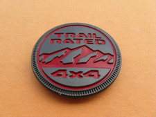 Jeep Trail Rated 4x4 Grand Cherokee Liberty Commander Compass Emblem Logo A48476