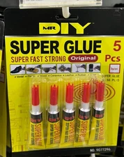 Super Glue (5in1) Super fast strong glue combo DIY (5pack)