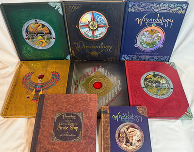 Ologies HC 6 Book Lot Egyptology Wizardology Spyology Dragon Pirate Monster VG