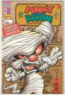   PINKY & BRAIN #5, Dino Comics/Warner Bros. 1999 COMICHEFT TOP Z1