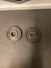 Iron Grip Rubber  Coated Olympic Weight Plates 2.5lbs (pair/x2)