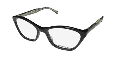 VERA WANG V364 OVERSIZED CAT EYE SHAPE PREMIUM ACETATE EYEGLASS FRAME/GLASSES