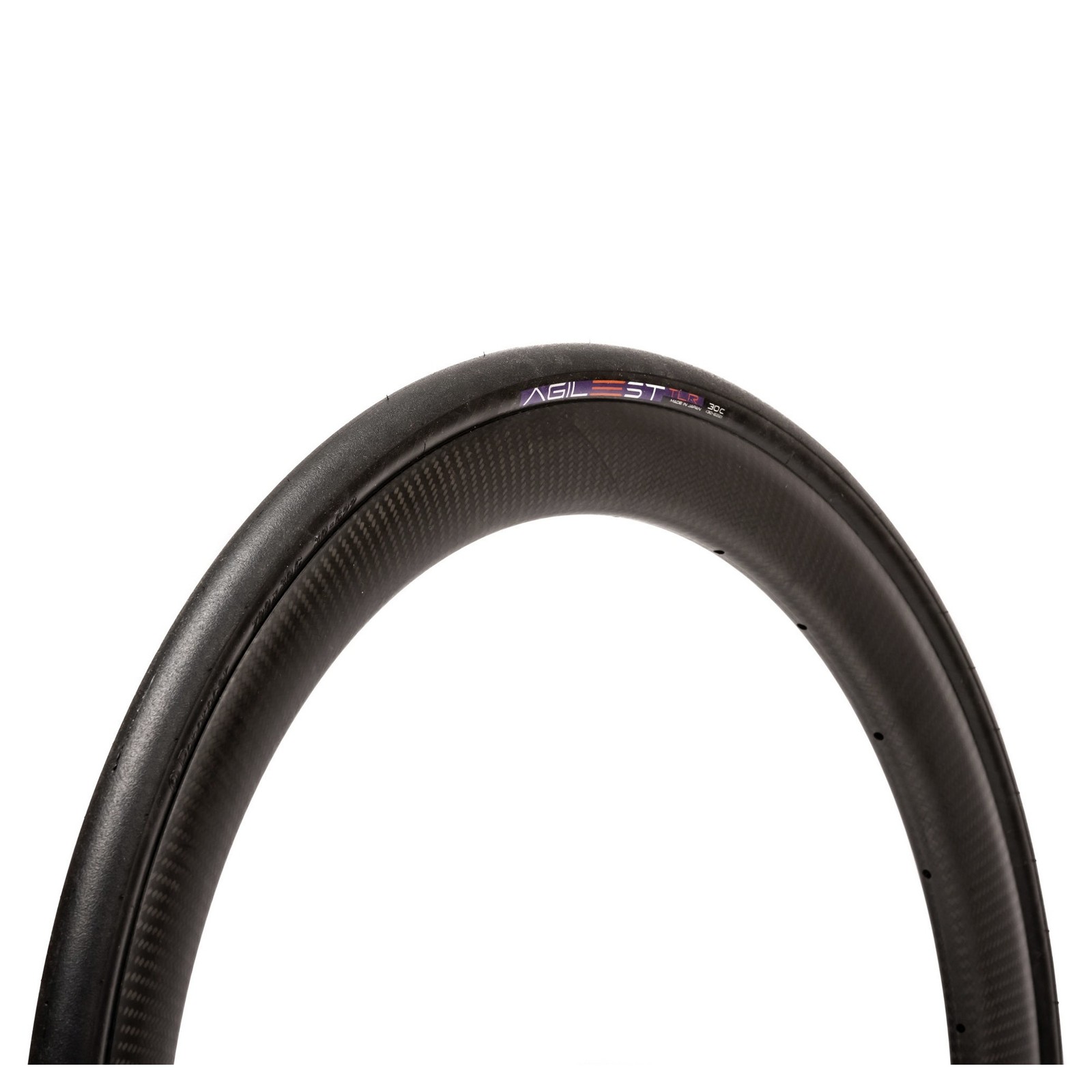 Panaracer Agilest TLR Road Cyclling Tyre - 700-28C - Black/Black