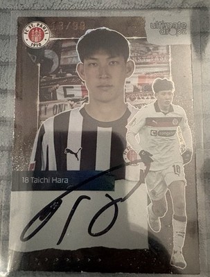 Taichi Hara ON-CARD AUTO 13/99 - Ultimate Dropz - FC St. Pauli