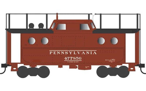 Bowser ~ Escala HO ~ Caboose de acero Clase N5C ~ Pennsylvania PRR #477927 ~ 43392 | Zustand: New