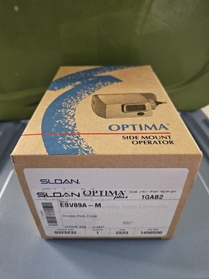 Sloan Optima EBV-89A-M Flush Sensor Side Mount Operator - NEW