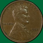 1920 Lincoln Wheat Cent Almost Uncirculated AU Coin #40923