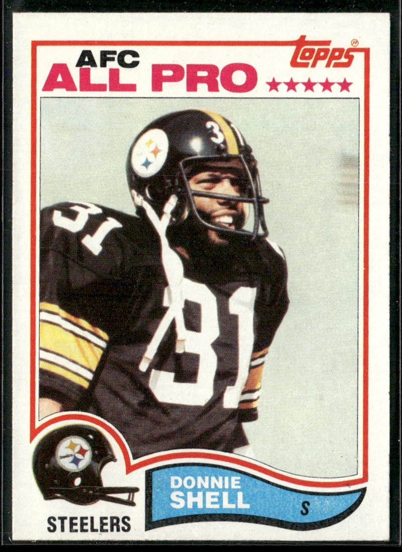 1982 Topps - Donnie Shell #217 ~ NM-MT ~
