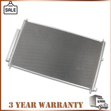 3997 AC Condenser with Receiver Dryer For 2012-2016 Honda CR-V 2.4L l4 Aluminum