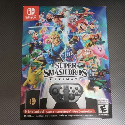NEW! Super Smash Bros Ultimate Special edition Box Set W/ Pro Controller
