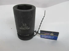 Carlyle 61-7533 , 33mm Deep Imapct Socket, 1" Drive, 6 Point