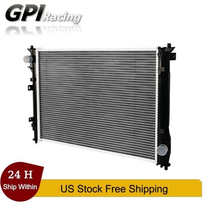 For 2016-2021 Honda Civic 2.0L Coupe Sedan Hatchback Aluminum Radiator CU13583