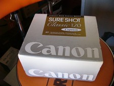 NEW Rare Find Canon SureShot Classic 120 Caption 35mm Film Camera Kit