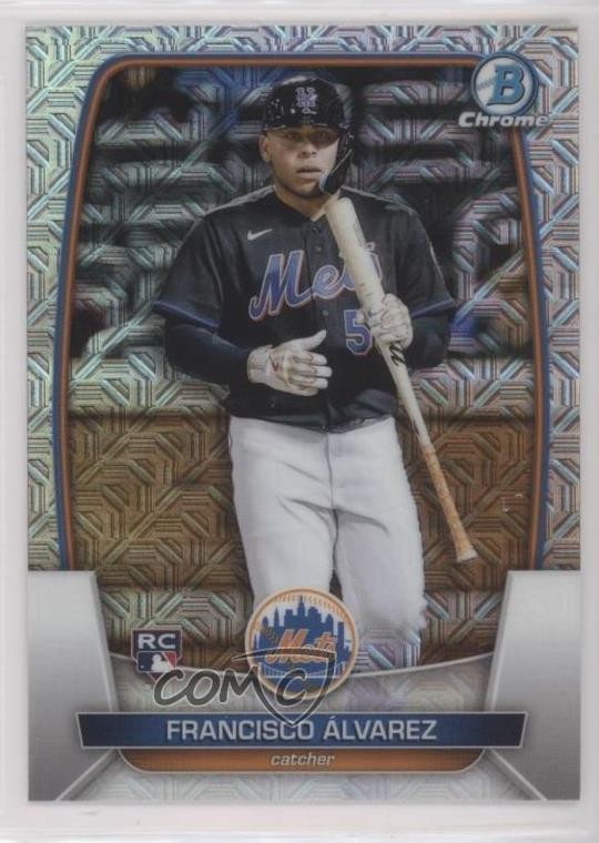 2023 Bowman Mega Box Chrome Mojo Refractor Francisco Alvarez Álvarez #49 8p7
