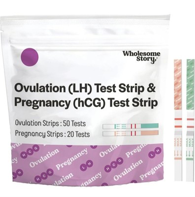 Ovulation & Pregnancy Test Strips Combo Kit 70 Tests Total Accurate & Easy NEW