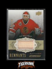 2018-19 Upper Deck Engrained Remnants ED BELFOUR #R-EB Insert /100 SP
