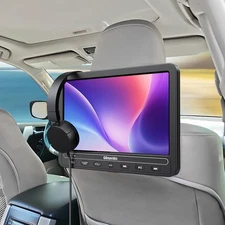 10.1" HD Screen Car DVD Player AV IN OUT USB SD HDMI Region Free with Headsets