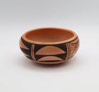 Hopi Bowl Zella Cheeda Antelope Girl  Polychrome Fire Blush 4- 3/8" W EDNA10 — photo 2