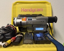 Sony Handycam DCR-TRV103 Digital 8 Hi8 Camcorder w/Nightshot TESTED WORKING  