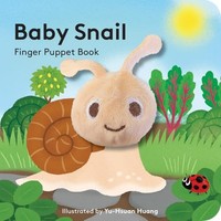 Baby Snail Finger Puppet Book - Novelty Book - G245Z