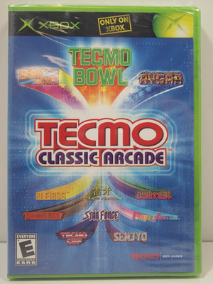 Tecmo Classic Arcade (Microsoft Xbox) Brand New Sealed