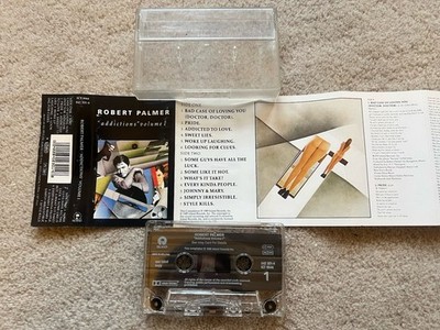 Cassette Tape Robert Palmer Addictions Volume 1 Free Post UK Addicted To Love