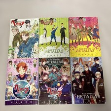 Hetalia Axis Powers Manga Vol.1-6 Complete Se...