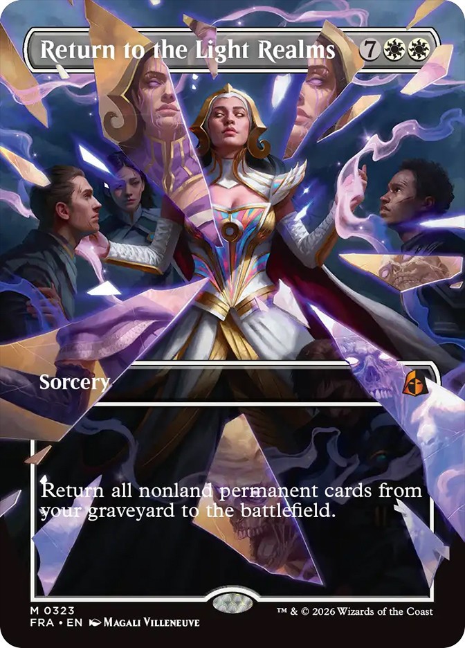 MTG Return to the Light Realms Borderless - Reality Fracture #323