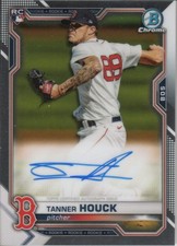 2021 Bowman Chrome Baseball - Rookie Autographs #BCRA-TH Tanner Houck - Boston R