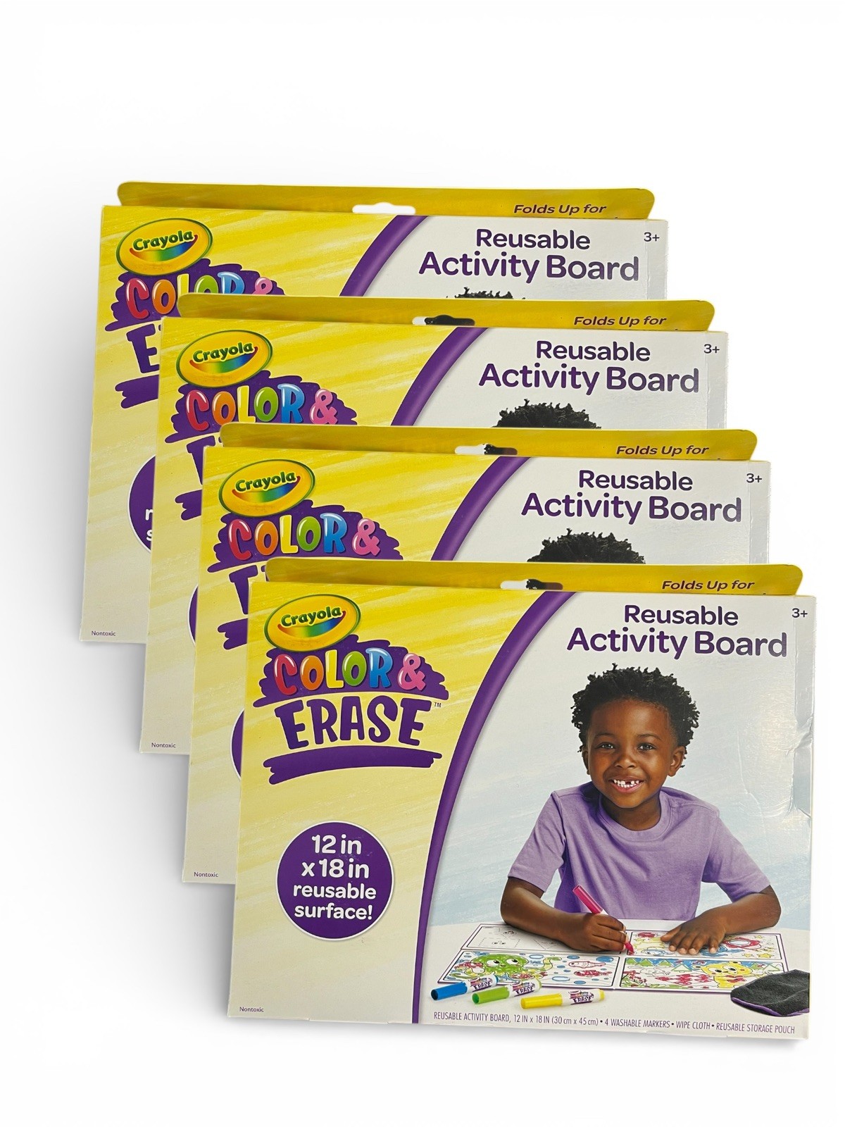 Crayola Color and Erase Reusable Coloring Board, Activity for Toddlers