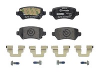 Brembo BremsbeläGe Mit ZubehöR Hinten Rechts Links FüR Meriva Mk Ii (B) Opel A